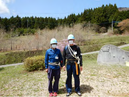 道志間伐ボランティア